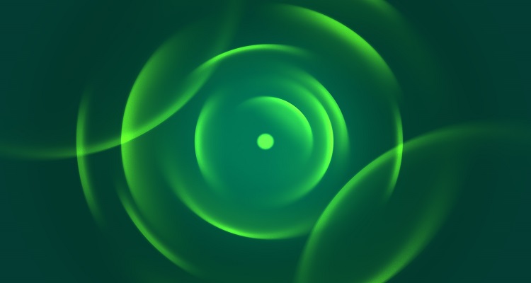 Picture of green circles