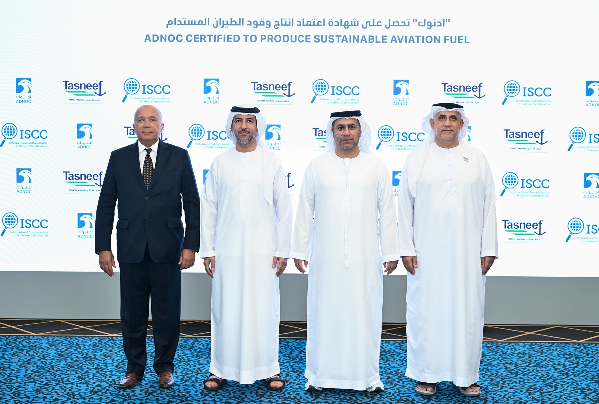  The important milestone underscores ADNOC’s commitment to collaborating with its customers to accelerate their decarbonisation journeys. (Image source: ADNOC)